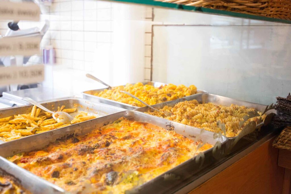 Pasta Linea. Marais Paris. Transferred Italy to France IN Places city