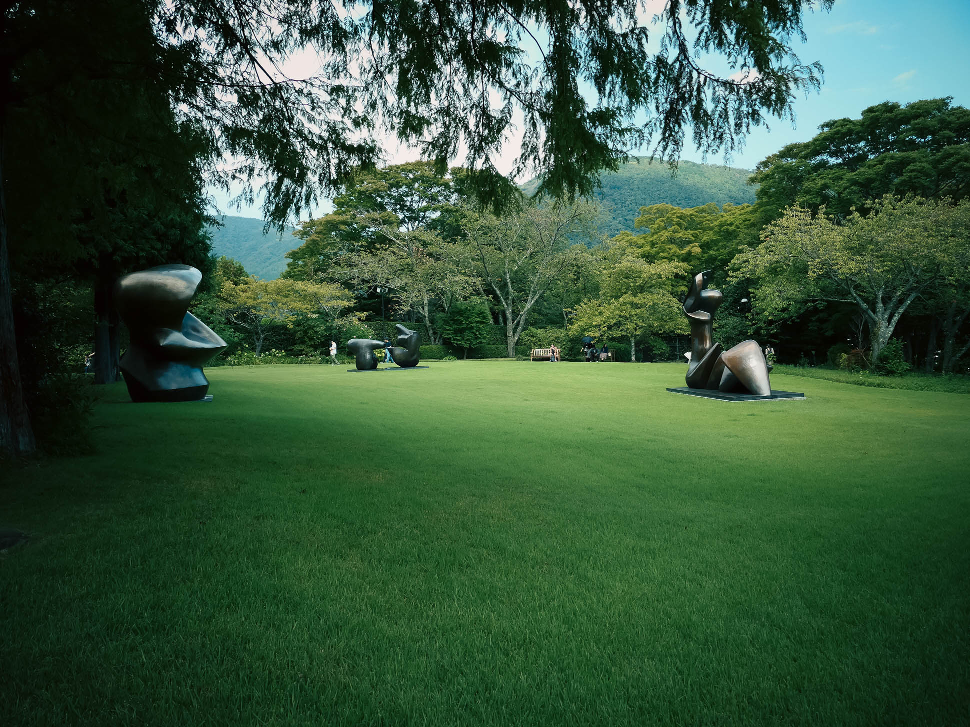 The Hakone Open Air Museum 22 Henry Moore sculpture