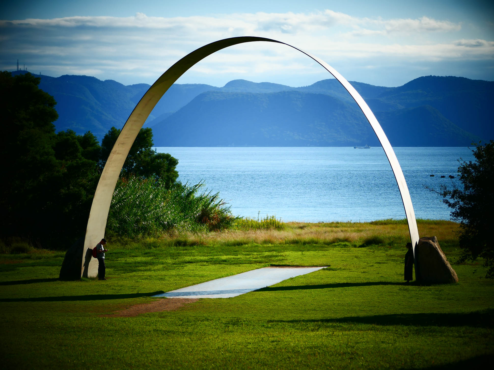 Lee Ufan Museum. Naoshima Island Japan 1 Lee Ufan Museum