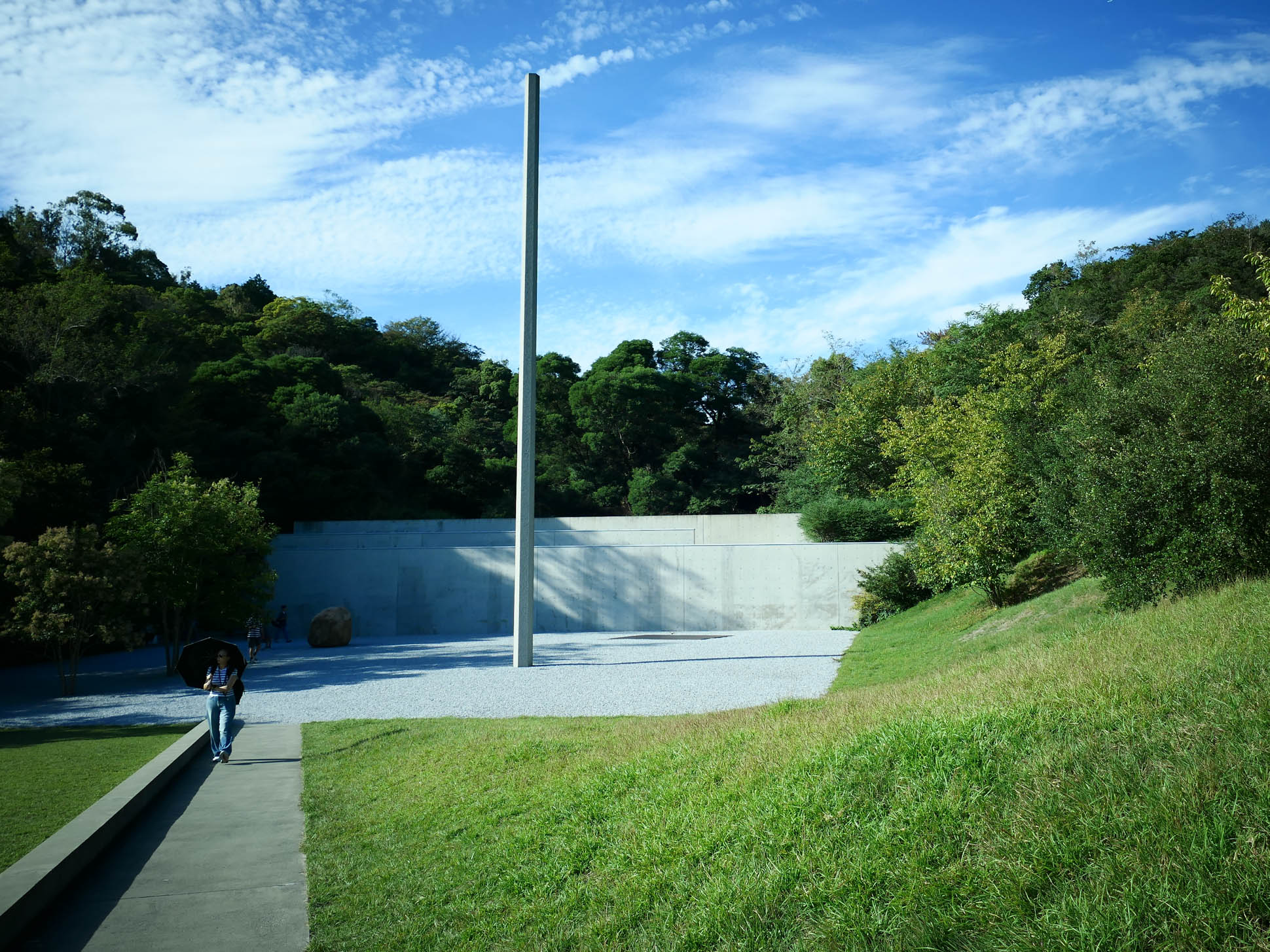 Lee Ufan Museum. Naoshima Island Japan 2 Lee Ufan Museum