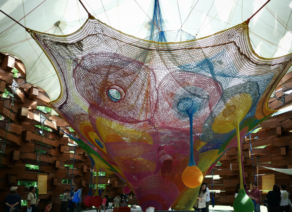 The Hakone Open Air Museum 25 net forest hakone