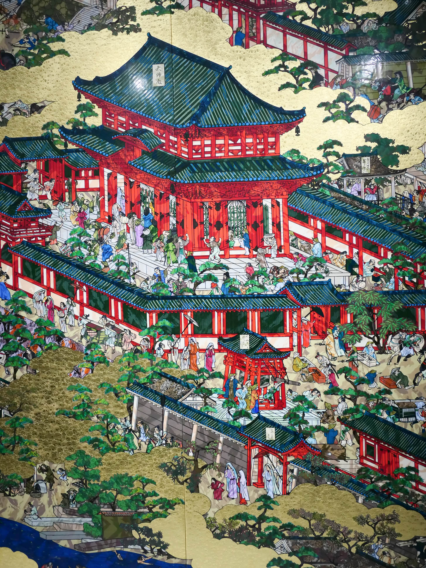 Takashi Murakami. Rakuchū‑Rakugai‑zu Byōbu Iwasa Matabei RIP 1 Takashi Murakami